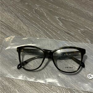 NEW Prada VPR12T 2AU-1O1 Women's Eyeglasses Frames 53/17/140